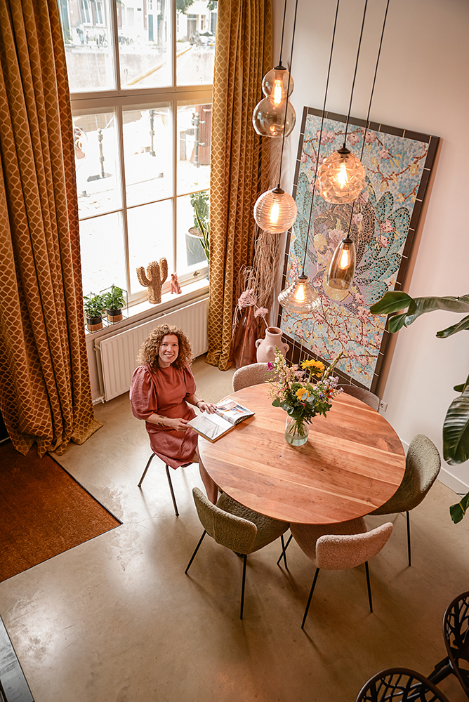 woonkeuken herenhuis Den Bosch interieurontwerp mozaïek