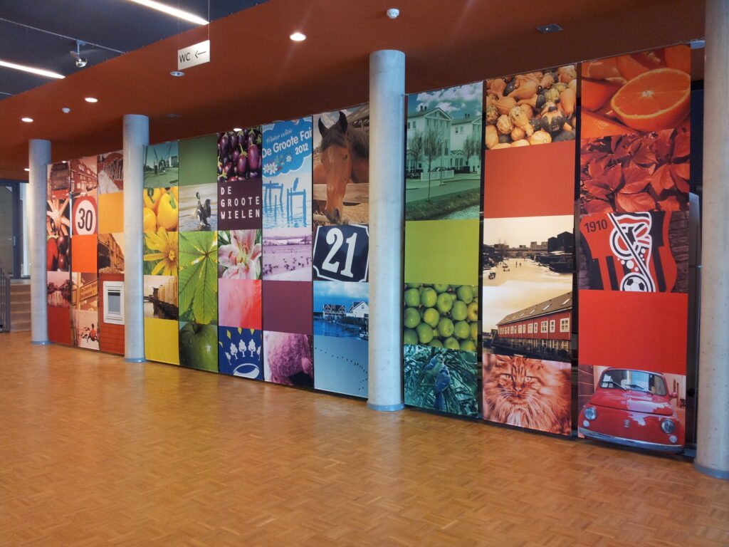 hal wijkcentrum Windkracht 5 Rosmalen banners