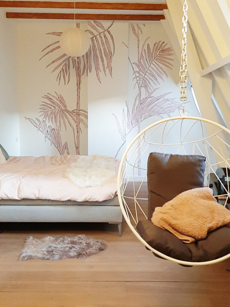 muurschildering tienerkamer herenhuis